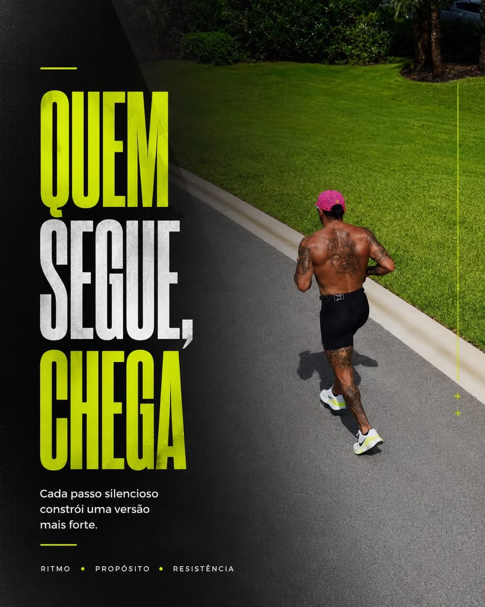 Quem segue, chega